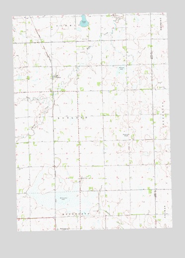 Rutland, SD USGS Topographic Map