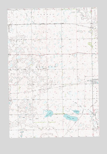 Rutland, ND USGS Topographic Map