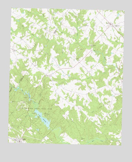 Rutledge North, GA USGS Topographic Map