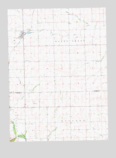 Ryan, IA USGS Topographic Map