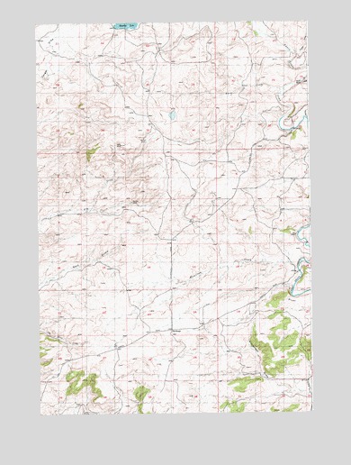 Ryan Creek, MT USGS Topographic Map