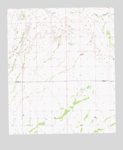 Ryan Draw, AZ USGS Topographic Map