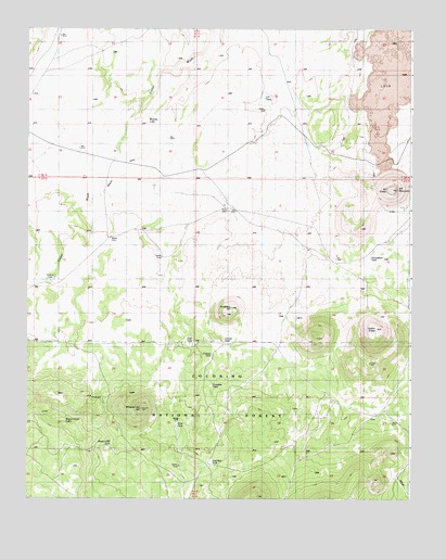 S P Mountain, AZ USGS Topographic Map