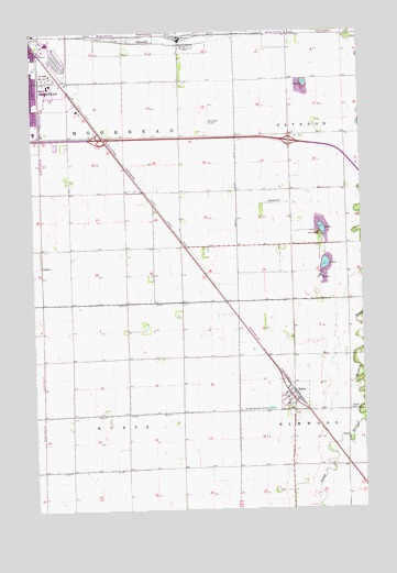 Sabin, MN USGS Topographic Map