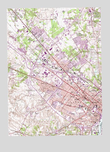 Albany, NY USGS Topographic Map