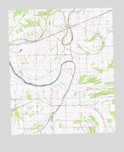 Sabino, MS USGS Topographic Map