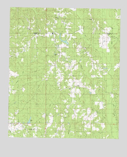 Sable, MS USGS Topographic Map
