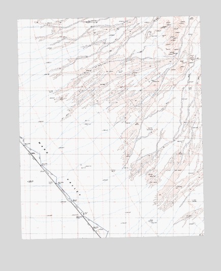 Sablon, CA USGS Topographic Map