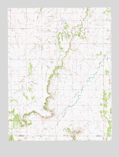 Bijou Basin, CO USGS Topographic Map