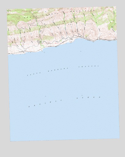 Sacate, CA USGS Topographic Map