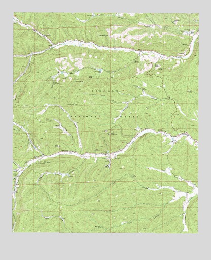 Sacramento, NM USGS Topographic Map