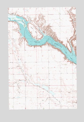Saddle Butte, MT USGS Topographic Map