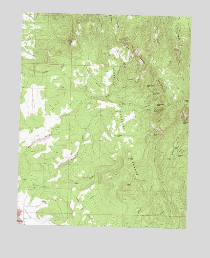 Saddle Mountain, UT USGS Topographic Map