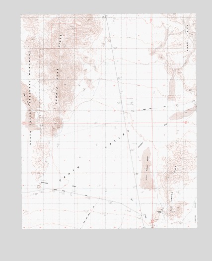 Saddle Peak Hills, CA USGS Topographic Map
