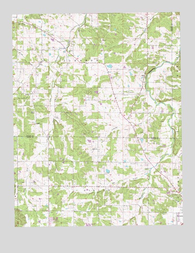 Safe, MO USGS Topographic Map