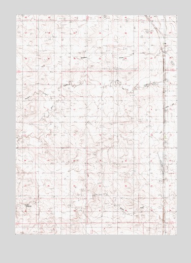 Bill, WY USGS Topographic Map