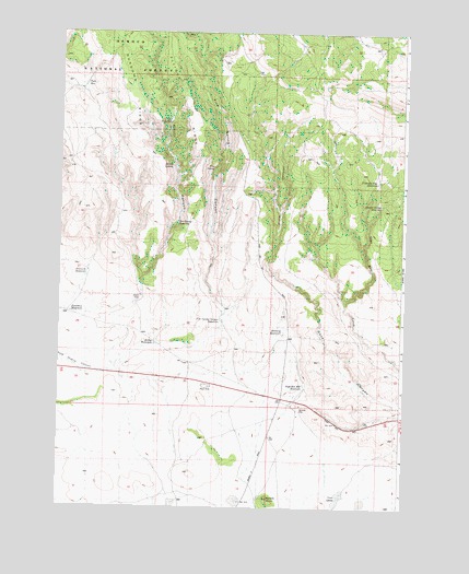 Sage Hen Hill, OR USGS Topographic Map