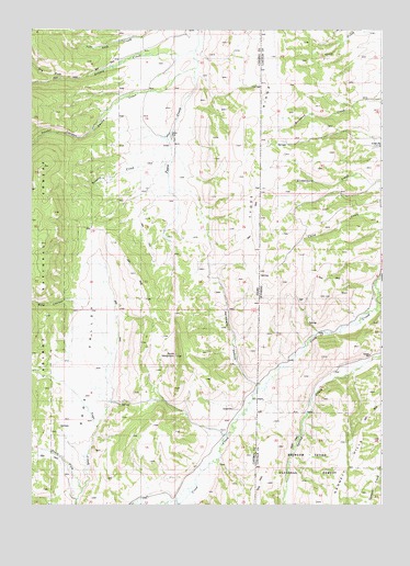 Sage Valley, ID USGS Topographic Map