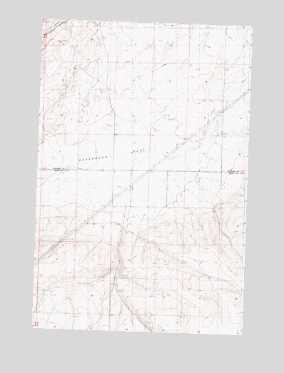 Sagebrush Flat, WA USGS Topographic Map