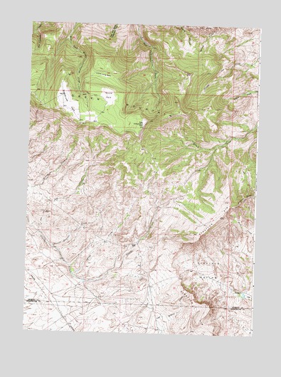 Sagebrush Park, WY USGS Topographic Map