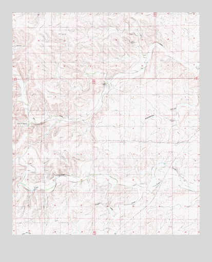 Sagebrush Valley West, NM USGS Topographic Map