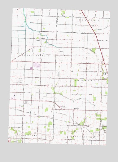 Saginaw NE, MI USGS Topographic Map