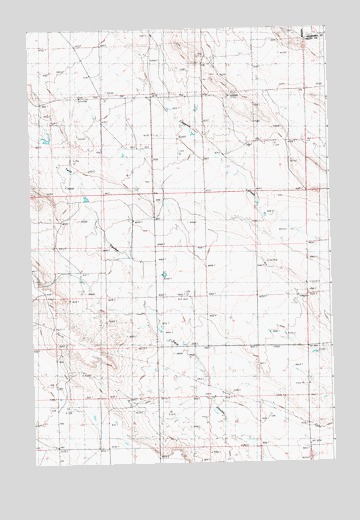 Sahara Hill SE, MT USGS Topographic Map