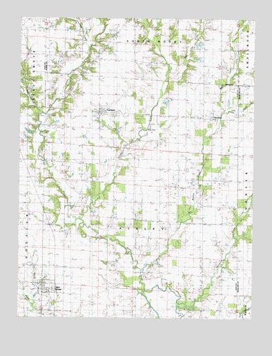 Sailor Springs, IL USGS Topographic Map