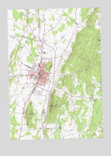 Saint Albans, VT USGS Topographic Map