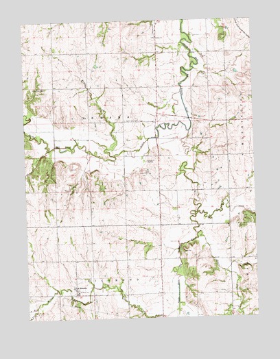 Saint Benedict, KS USGS Topographic Map