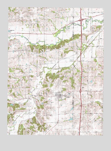 Saint Charles, IA USGS Topographic Map