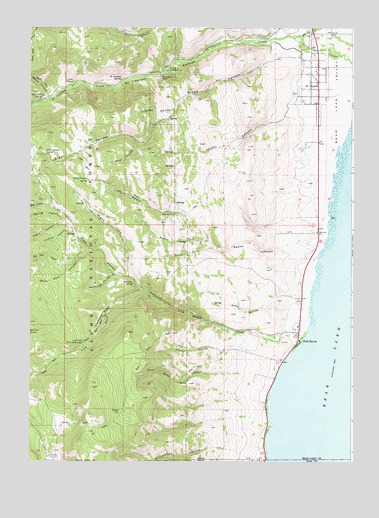 Saint Charles, ID USGS Topographic Map