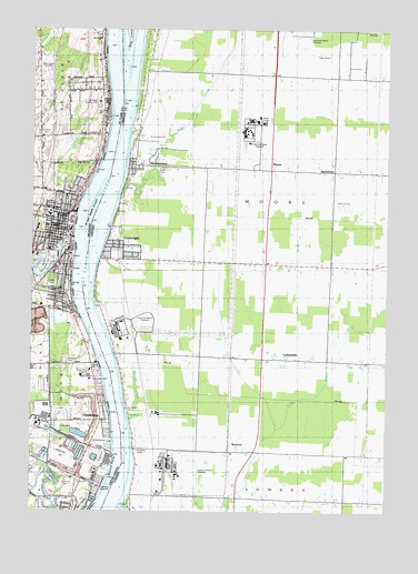 St. Clair, MI USGS Topographic Map