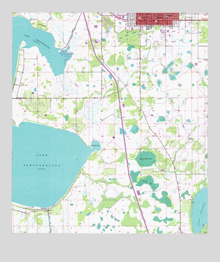 Saint Cloud South, FL USGS Topographic Map