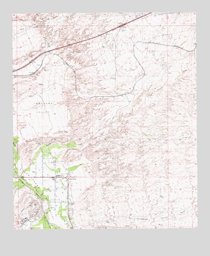 Saint David, AZ USGS Topographic Map