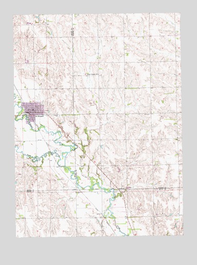 Saint Edward, NE USGS Topographic Map