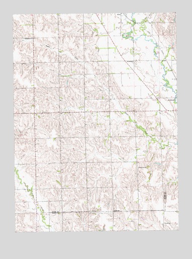 Saint Edward SW, NE USGS Topographic Map