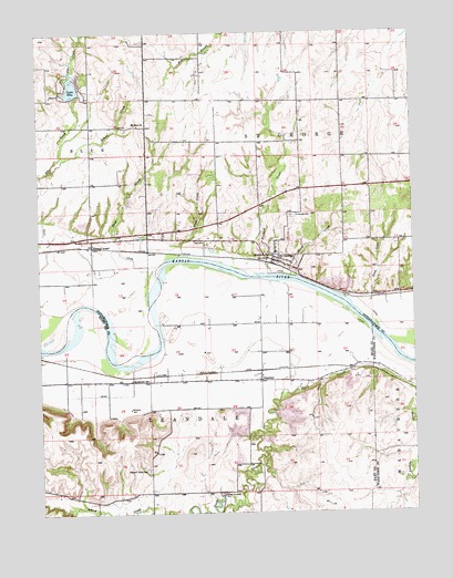 Saint George, KS USGS Topographic Map