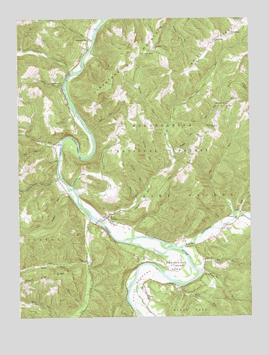 Saint George, WV USGS Topographic Map