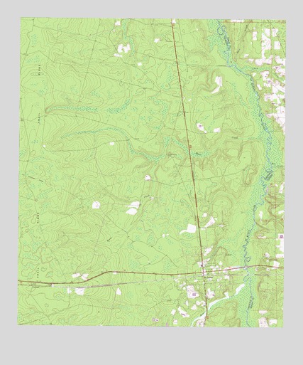 Saint George, GA USGS Topographic Map