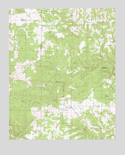 Saint Joe, AR USGS Topographic Map