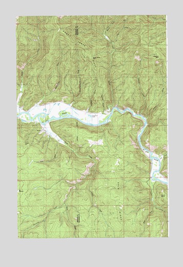Saint Joe, ID USGS Topographic Map