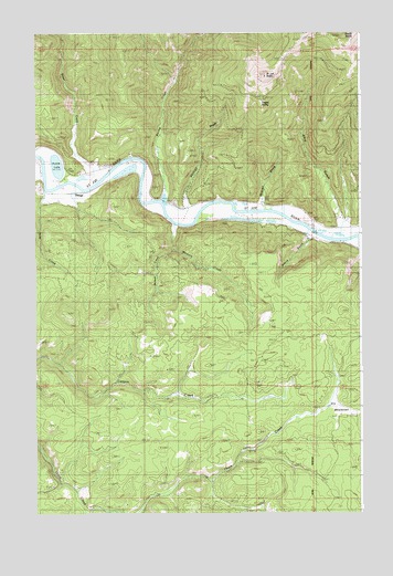 Saint Joe Baldy, ID USGS Topographic Map