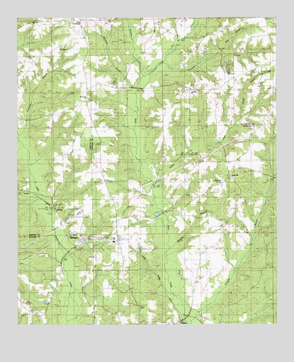 Billingsley, AL USGS Topographic Map