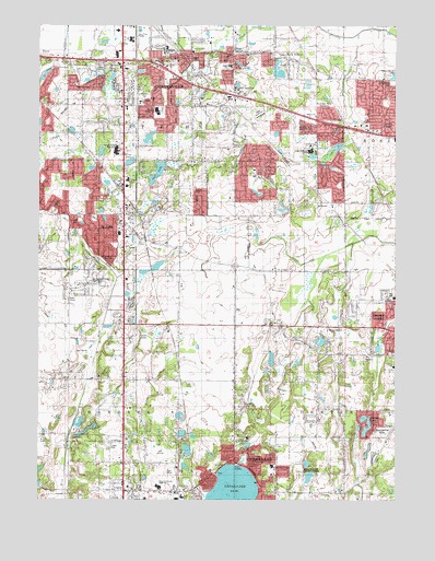 Saint John, IN USGS Topographic Map