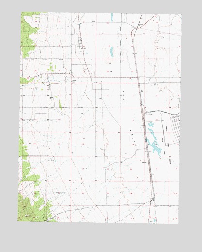 Saint John, UT USGS Topographic Map