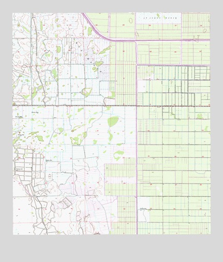 Saint Johns Marsh South, FL USGS Topographic Map