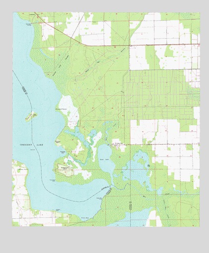Saint Johns Park, FL USGS Topographic Map