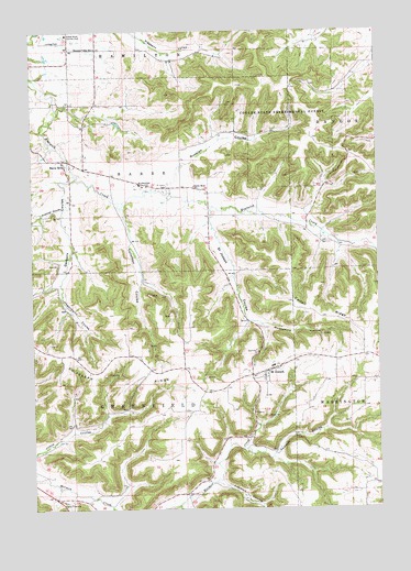 Saint Joseph, WI USGS Topographic Map