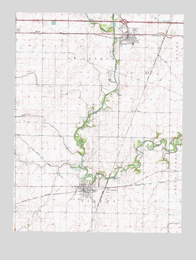 Saint Joseph, IL USGS Topographic Map